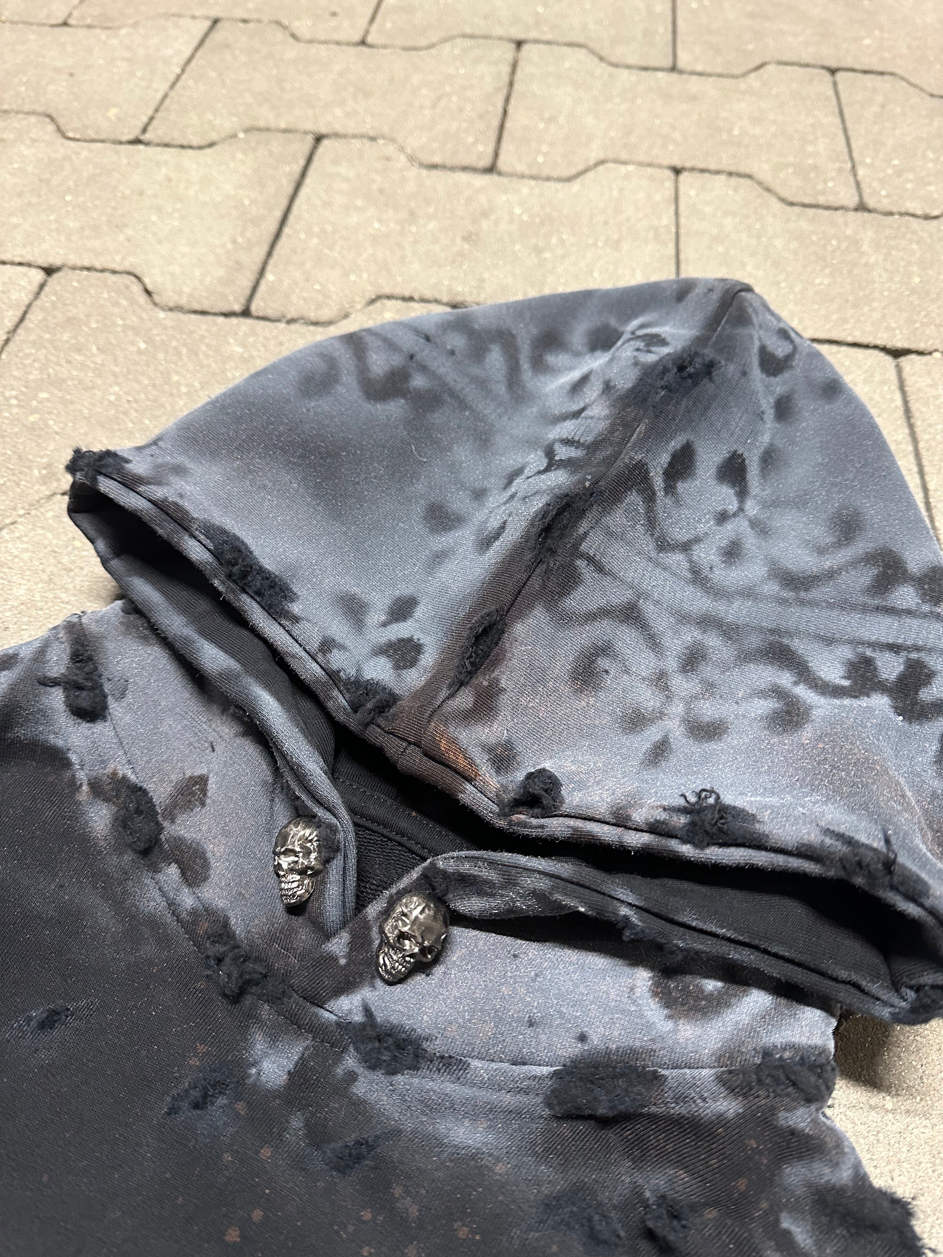 WORLDSTARLIAR Distressed Hoodie no.1