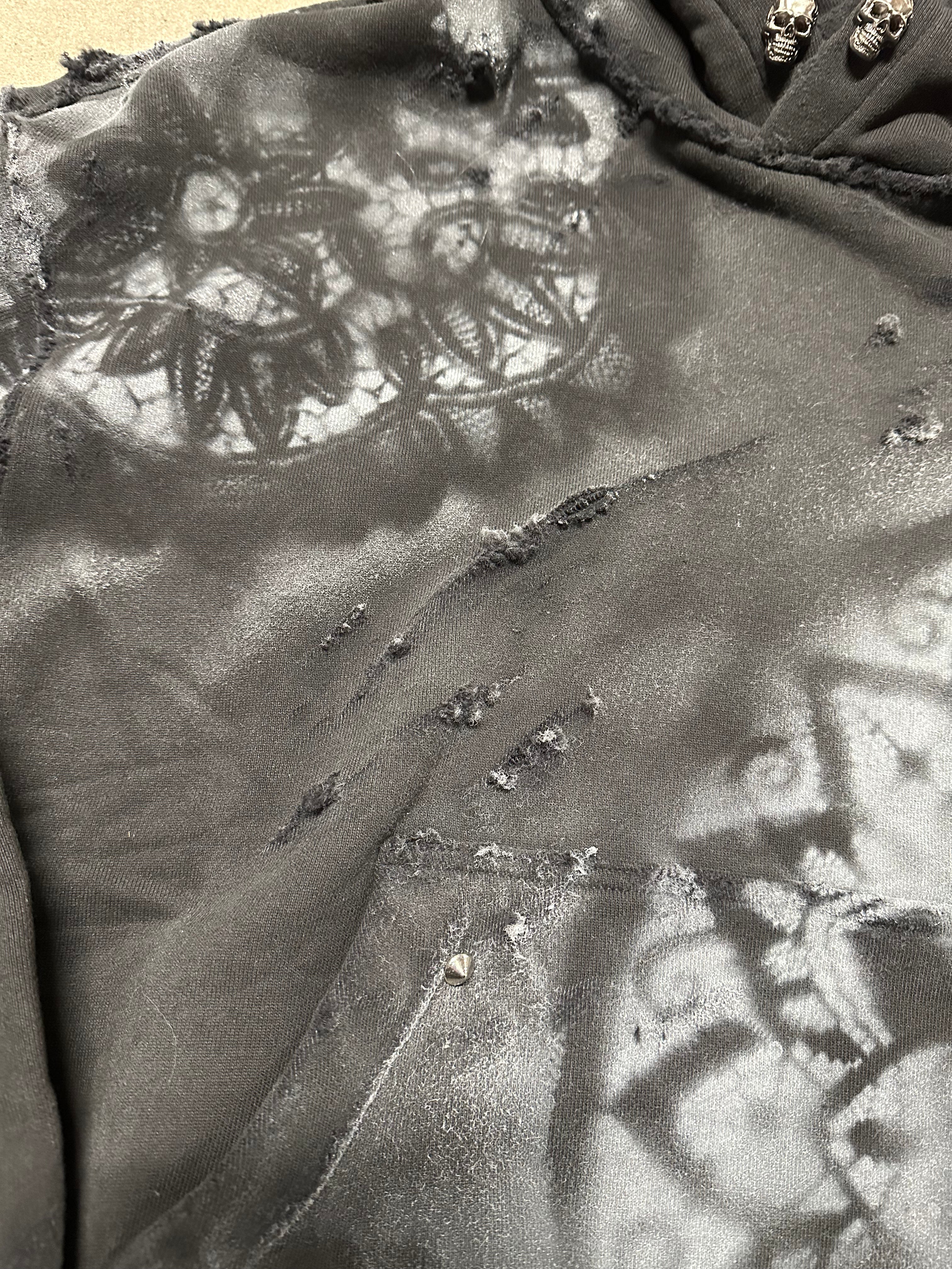 WORLDSTARLIAR Distressed Hoodie no.2