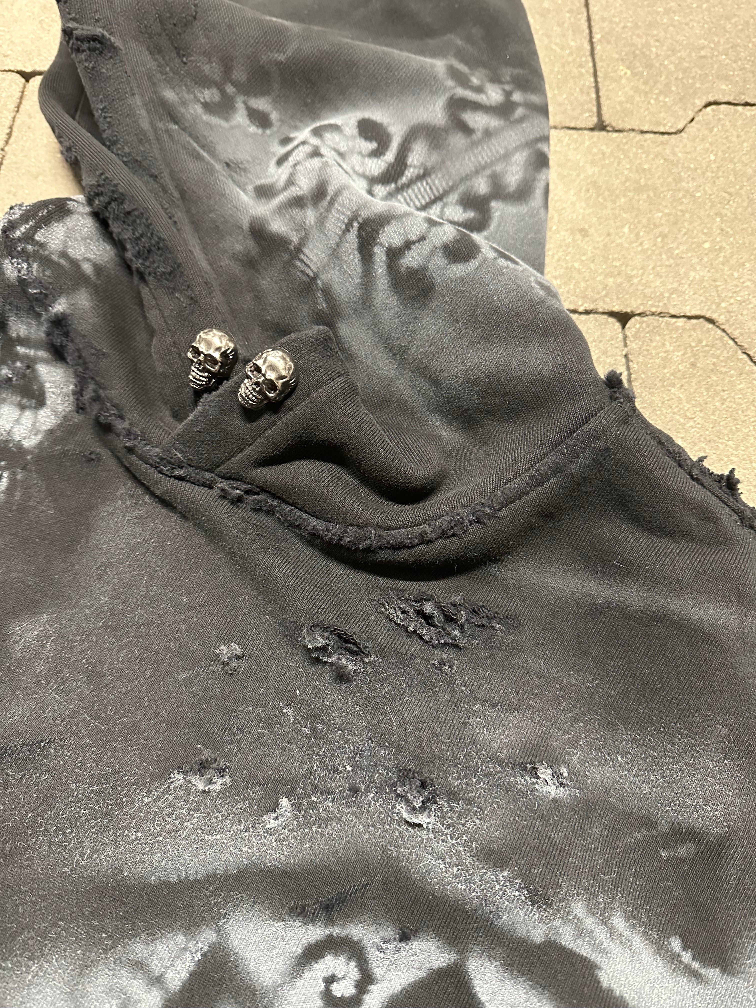 WORLDSTARLIAR Distressed Hoodie no.2